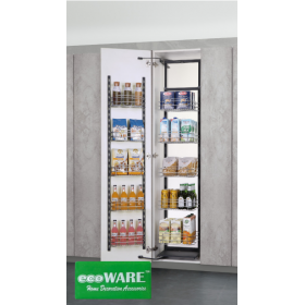 Ecoware Premium High Quality Side Large Tall Unit Basket - Polish Chrome