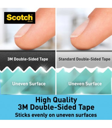 3M Scotch Heavy Duty Double Sided Clear Mounting Tape