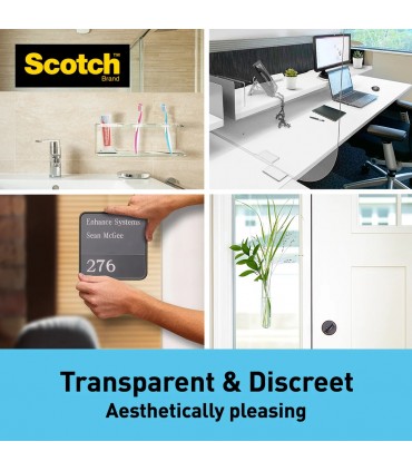 3M Scotch Heavy Duty Double Sided Clear Mounting Tape