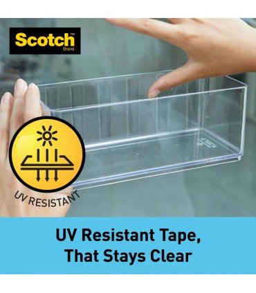 3M Scotch Heavy Duty Double Sided Clear Mounting Tape