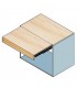 ecoWare DS-TBE02 Pull Out Rising Extension Table Slide - Champagne Gold
