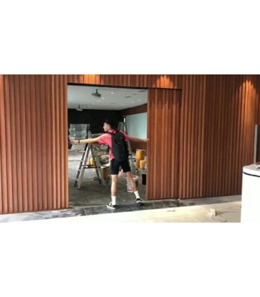 Hawa 220 Planfront System for Sliding Cabinet Doors with Flush Mounting