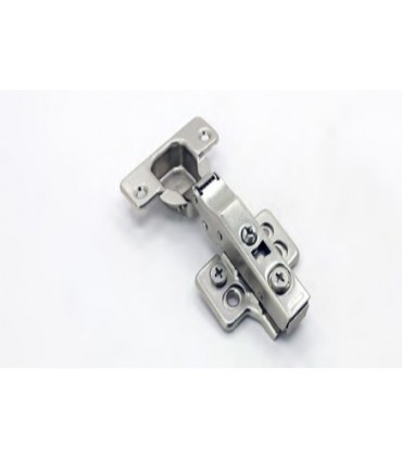 ecoWare CH-1.2.1 Air Pressure Conceal Hinge with Adjustable Clip On - 4 Hole 3D99 for 3/4 Inch Plywood