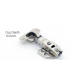 ecoWare CH-0-110-4H-SC-S76 Air Pressure Conceal Hinge with Slide-On Design - 4 Hole