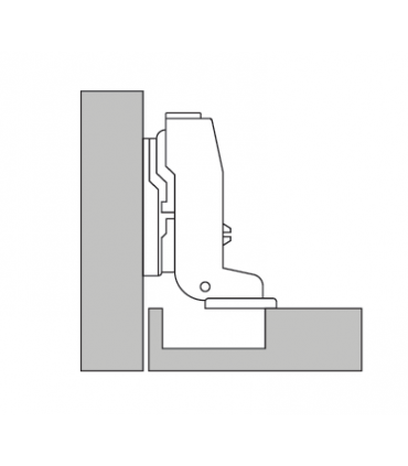 ecoWare 110° Conceal Hinge - 4 Hole