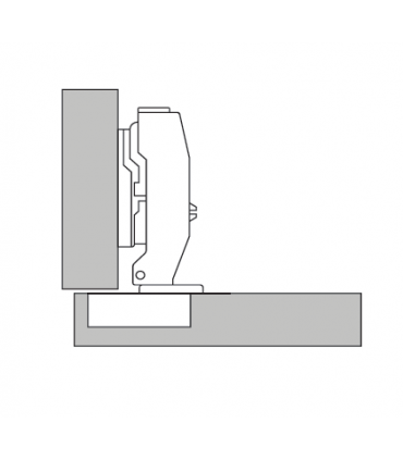 ecoWare 110° Conceal Hinge - 4 Hole