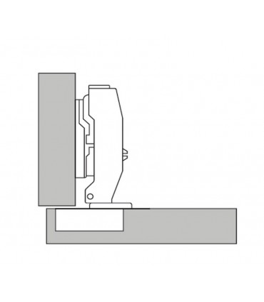 ecoWare No Spring Conceal Hinge - 4 Hole