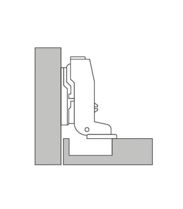 ecoWare 4-Hole Auto Outward Conceal Hinge (Version 1)