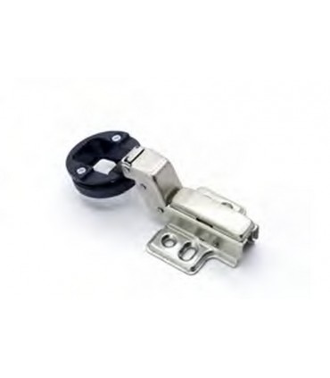 ecoWare SW-G02 1 Inch BSN Air Pressure Glass Hinge - 4 Hole
