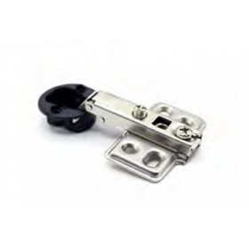 ecoWare CH-G02 1 Inch BSN Glass Hinge - 4 Hole
