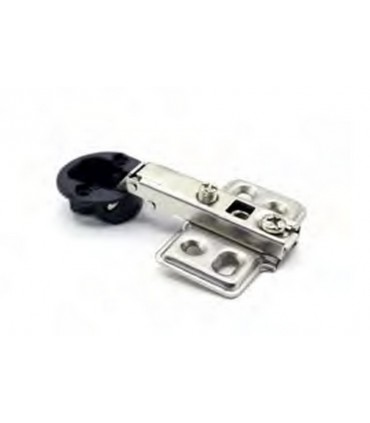 ecoWare CH-G02 1 Inch BSN Glass Hinge - 4 Hole