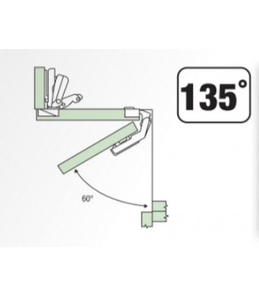 ecoWare 135° Special Conceal Hinge - 4 Hole