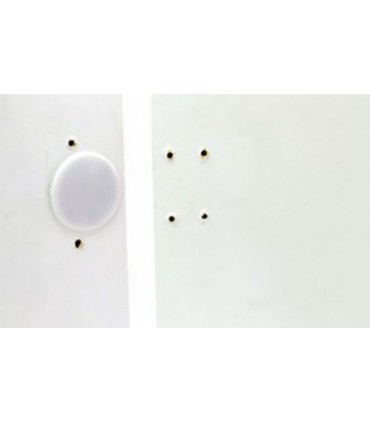 ecoWare PVC-TC 1 3/8 Inch Polypropylene Trim Cap