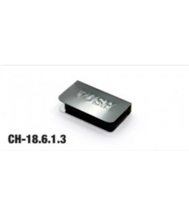ecoWare HF-PLLH-12 10-12mm Big Steel Push Plate - Chrome (Version 1)