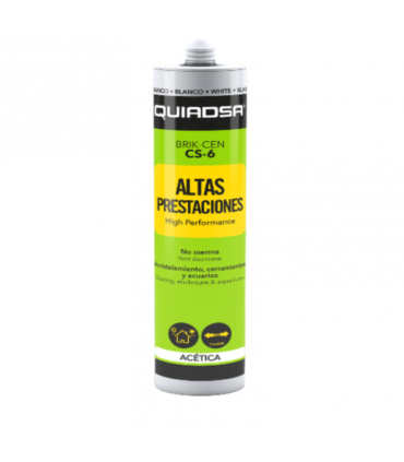 Quiadsa BRIK- CEN CS-6 High Performance Acetic Silicone Sealant - 280mL