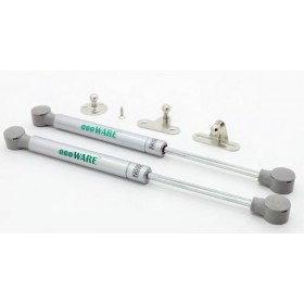 ecoWare LS-2.1 Cabinet Hydraulic Gas Spring for Aluminium and Wooden Door - Silver
