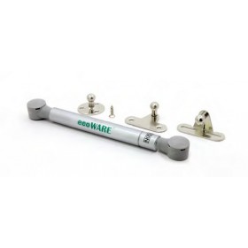 ecoWare S-GS-15-H Lip Down Gas Spring for Aluminium and Wooden Door - Silver