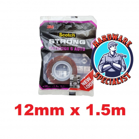 3M Scotch Strong Exterior & Auto Double-Sided Mounting Tape