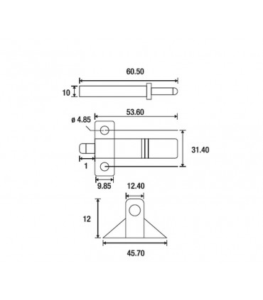 ecoWare S-BK-SS ABS System Song with Damper Force - White