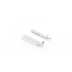 ecoWare S-BK-SS-S ABS Straight System Song with Damper Force - White