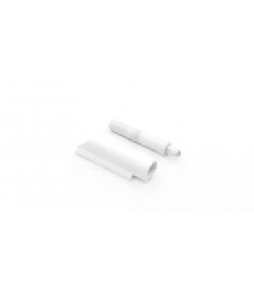 ecoWare S-BK-SS-S ABS Straight System Song with Damper Force - White