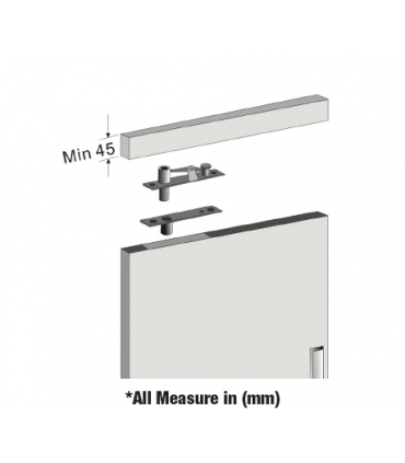 ecoWare DR-R-901F Folding Door Roller Set