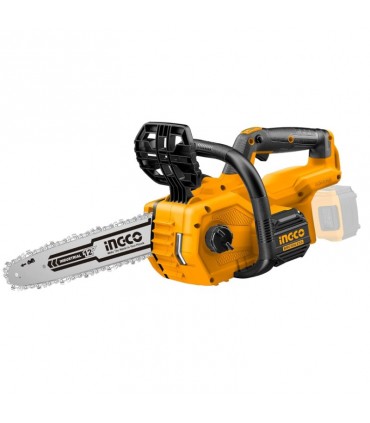 Ingco CGSLI20128 20V Cordless Lithium-Ion Brushless 12 Inch Chain Saw - Bare Unit