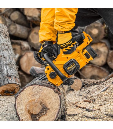 Ingco 20V Cordless Lithium-Ion Brushless 12 Inch Chain Saw - Bare Unit