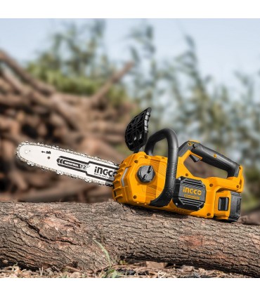 Ingco 20V Cordless Lithium-Ion Brushless 12 Inch Chain Saw - Bare Unit