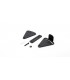 ecoWare H07 Carbon Steel Sliding Door Latch - Black