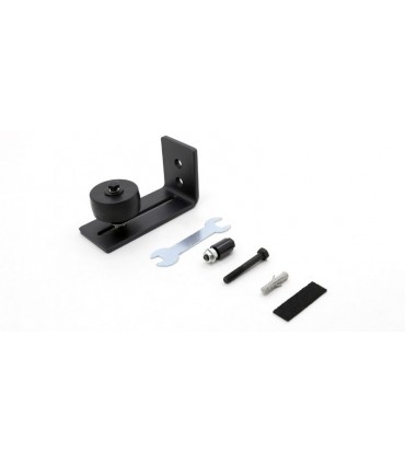 ecoWare H-DR07 Carbon Steel Sliding Door Guide - Black