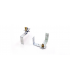 ecoWare TT370/371 Heavy-Duty Pivot Hinges for Doors, Set of 2