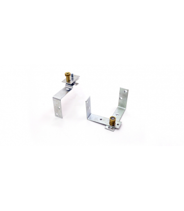 ecoWare TT370/371 Heavy-Duty Pivot Hinges for Doors, Set of 2