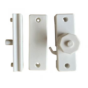 ABS Lock for Slide and Swing Door - White