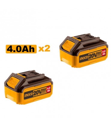 Ingco COSLI230701 P20S 20V Lithium-Ion Battery And Charger Kit
