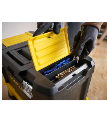 Stanley Essential 3-in-1 Rolling Workshop with Metal Latches