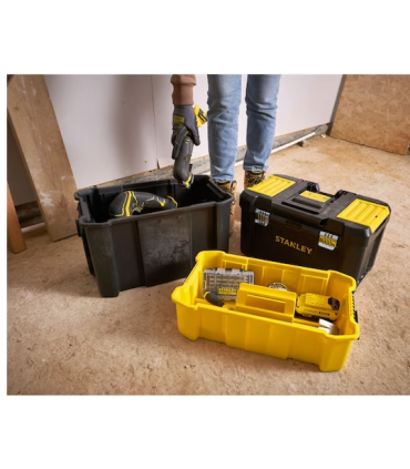 Stanley Essential 3-in-1 Rolling Workshop with Metal Latches