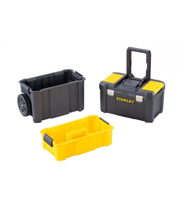 Stanley Essential 3-in-1 Rolling Workshop with Metal Latches
