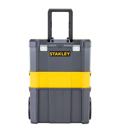Stanley STST1-80151 Essential 3-in-1 Rolling Workshop with Metal Latches