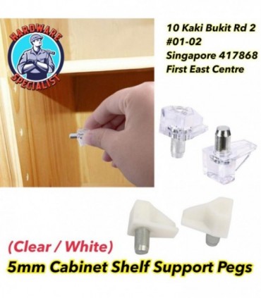 Cabinet Shelf Support / Support Pegs