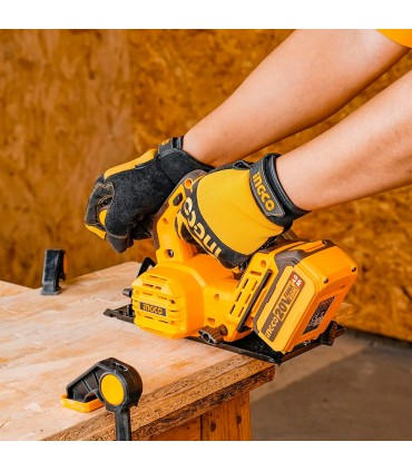 Ingco 20V Brushless 185mm Blade Diameter Cordless Circular Saw - Bare Unit