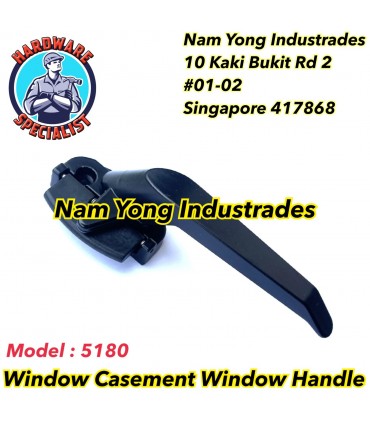 Hardware Specialist 5180 Window Casement Window Handle - Black