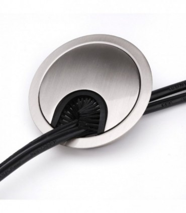60mm Computer Table Metal Grommet Cover