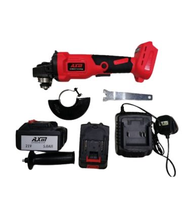 AXM AXM-4 21V Lithium-Ion 4" Brushless Cordless Angle Grinder - Set