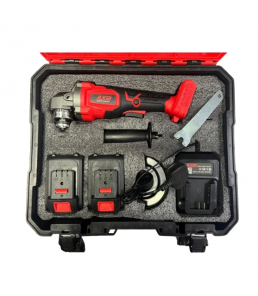 AXM AXM-4 21V Lithium-Ion 4" Brushless Cordless Angle Grinder - Set