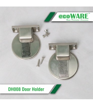 ecoWARE DH008 Door Holder Invisible Floor Mounted Door Block Magnetic Door Stopper Hidden Door Holder