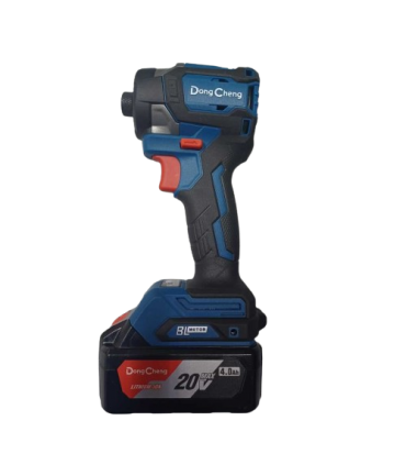 Dong Cheng DCPL208 20V Max 4.0Ah Lithium-Ion Cordless Brushless Impact Driver Kit