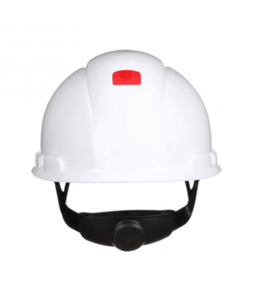 3M H-701SFR-UV SecureFit 4-Point Ratchet HDPE UV Hard Hat - White