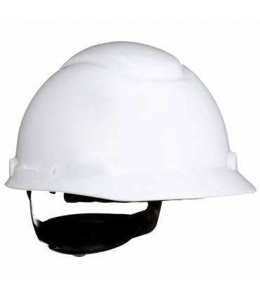 3M H-701SFR-UV SecureFit 4-Point Ratchet HDPE UV Hard Hat - White
