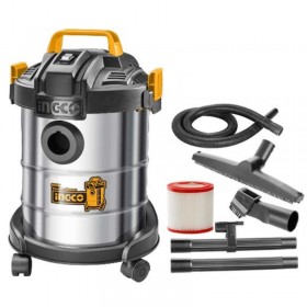 Ingco VC14122 800W Wet And Dry Vacuum Cleaner - 12 Litre